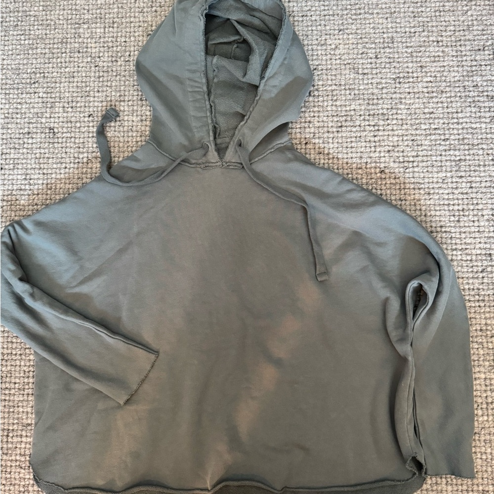 Frank & Eileen Kane Green Hooded Sweatshirt, size XS NEW, never worn